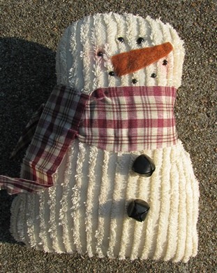 GAD344- Snowman Chenille GAD344- Snowman Chenille