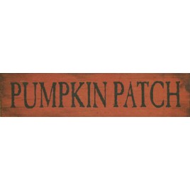 GBJ37 - Pumpkin Patch wood block  GBJ37 - Pumpkin Patch wood block