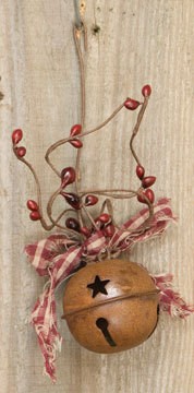 Christmas Ornament GT10378 - Jingle Bells/Berry Ornament Metal 