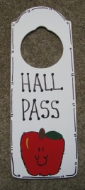 Teacher Gifts Doorknob Hall Pass  