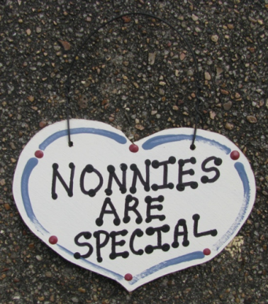 Nonnies Are Special smalll wood Heart Nonnies Are Special smalll wood Heart