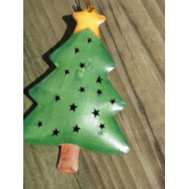  Christmas Ornament OR-301 Christmas Tree Tin