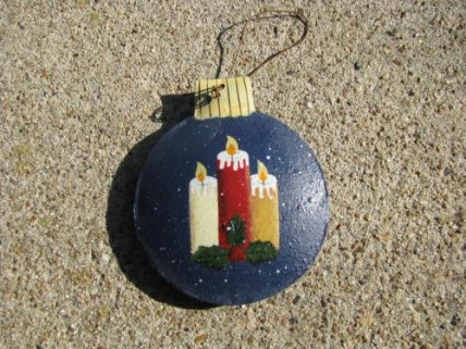 OR-520 Candle Ball metal Ornament OR-520 Candle Ball metal Ornament