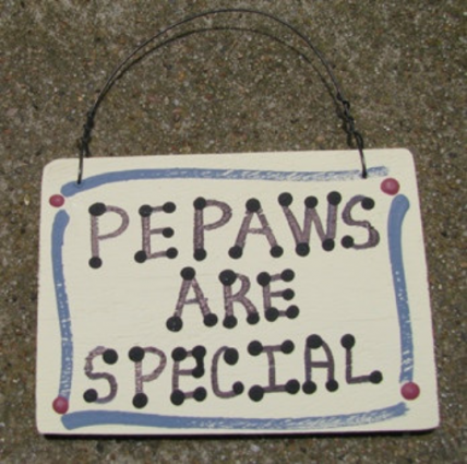 PePaws Are Special Hand Painted Wood Grandfather Sign PePaws Are Special Hand Painted Wood Grandfather Sign
