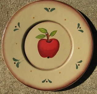 RPM1 - Apple Wood Plate 