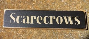 T2100S - Scarecrow Wood Block T2100S - Scarecrow Wood Block