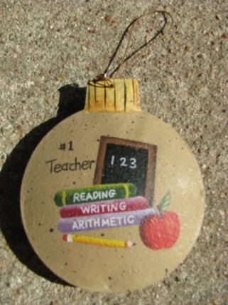 OR-519 - #1 Teacher Ornament OR-519 - #1 Teacher Ornament