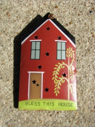 OR-338 Bless This House 3D punched ornament OR-338 Bless This House 3D punched ornament