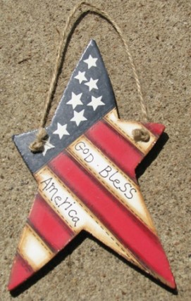 Patriotic Star 1122 - God Bless America Patriotic Star 1122 - God Bless America