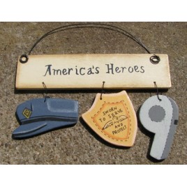 1173A  Policeman American Heroes 