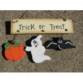 Halloween Decor WD1328 - Trick or Treat  Halloween Decor WD1328 - Trick or Treat