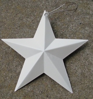  WD1346 - White Metal Star