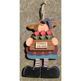 wd1356 - Flowers for Sale Doll 