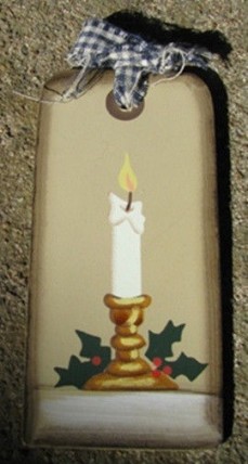 1467 - Candle Wood Tag 1467 - Candle Wood Tag