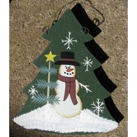 295 - Christmas Tree Wood Ornament  295 - Christmas Tree Wood Ornament