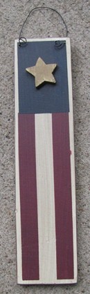 WD87-Patriotic Wood Flag WD87-Patriotic Wood Flag